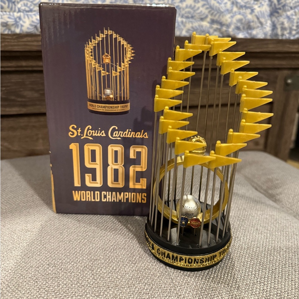 St. Louis Cardinals 1982 World Champions Trophy Replica